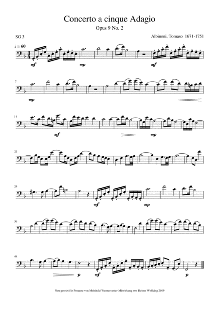 Tomasi Trombone Concerto Pdf Download