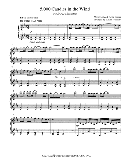candle in the wind piano sheet pdf