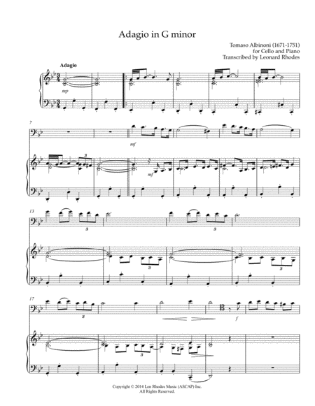 albinoni trumpet concerto b flat pdf