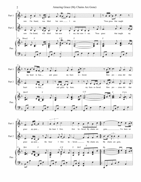 amazing grace my chains are gone chords pdf