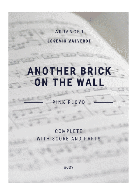 Another Brick In The Wall Complete Music Sheet Download Topmusicsheet Com