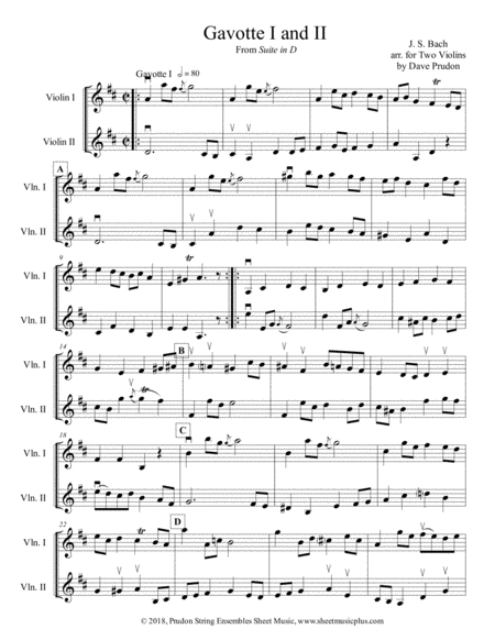 bach concerto for 2 violins sheet music