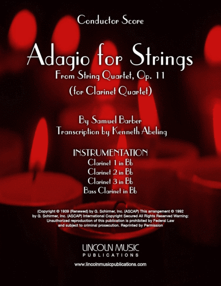 barber adagio for strings organ pdf 18