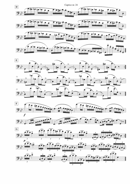 caprice no 24 clarinet pdf