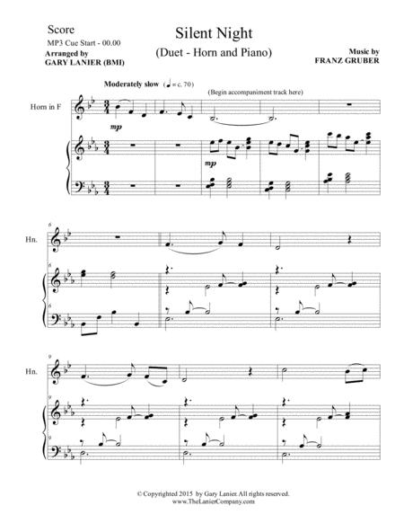 Christmas Horn 6 Christmas Songs For Horn In F Piano With Score Parts Music Sheet Download Topmusicsheet Com