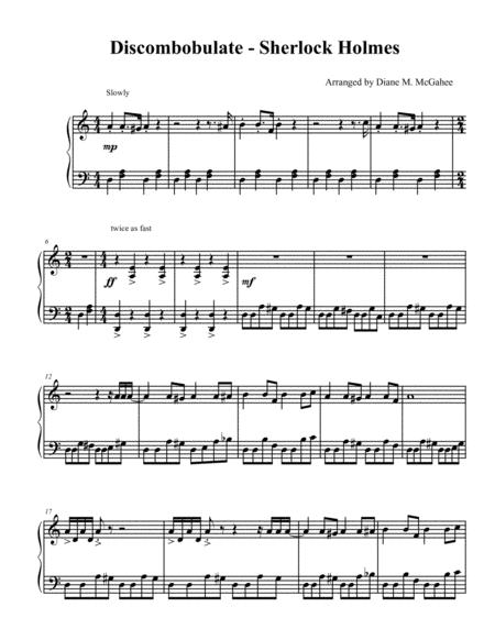 sherlock theme piano pdf free