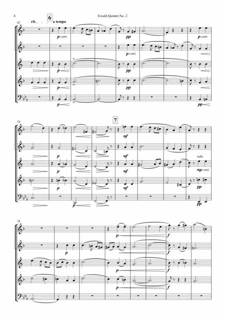 ewald brass quintet no 1 pdf