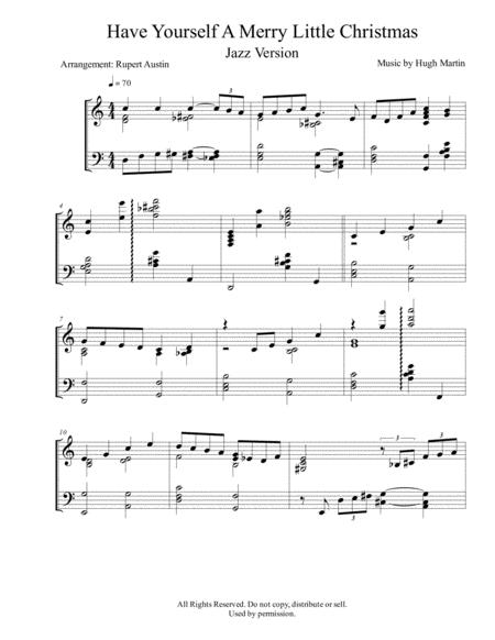 jazz christmas music piano pdf