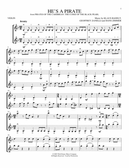 💻 Pirates Of The Caribbean Medley Piano Sheet Music Free darnygert hes-a-pirate-from-pirates-of-the-caribbean-the-curse-of-the-black-pearl_page-1