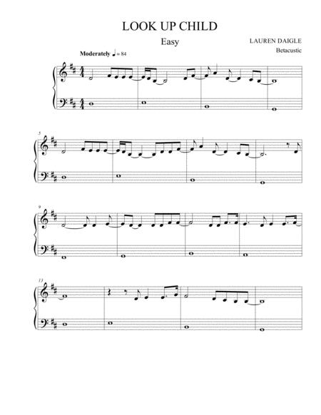 Easy Piano Sheet Music For Kids Free | piano sheet music notes