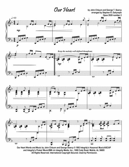 Our Heart By John Chisum George Searcy Arranged By Stephen R Dalrymple Music Sheet Download Topmusicsheet Com