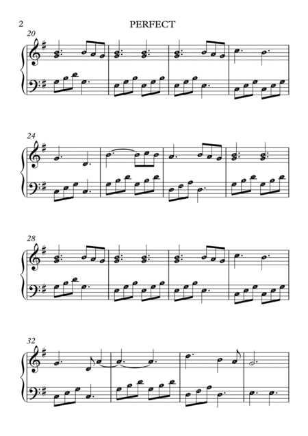 Perfect Easy To Read Format With Note Letters Music Sheet Download