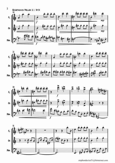 Shostakovich piano trio 1 sheet music