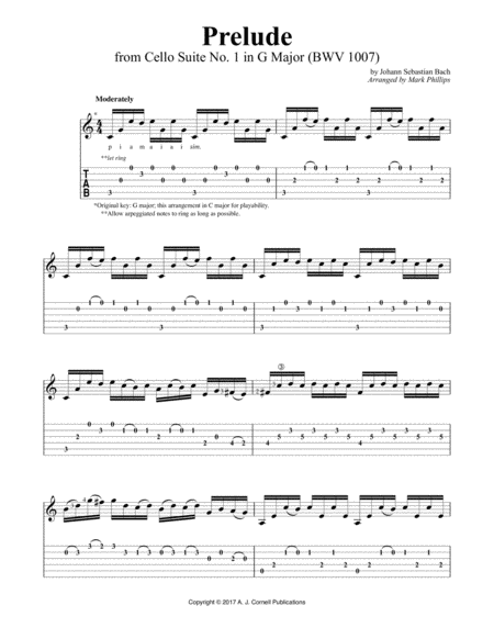 bach bwv 1007 guitar pdf