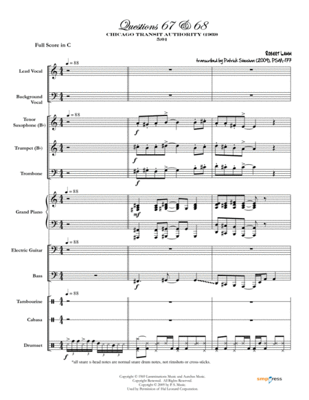 Chicago Piano Vocal Score Pdf Downloadl
