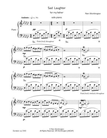 Laughter In The Rain Piano Sheet