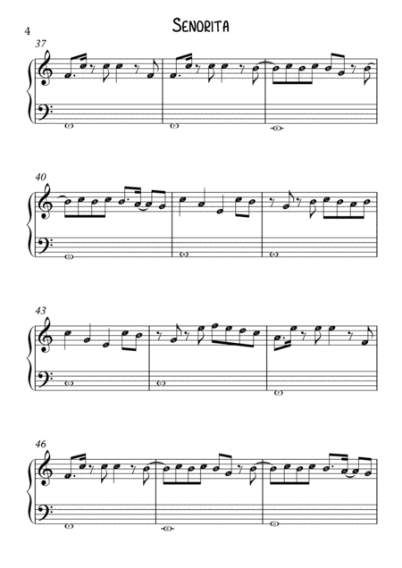 Beginner Old Town Road Piano Letter Notes Easy