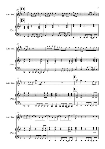 Shotgun Solo For Alto Sax Piano In F Major Music Sheet Download Topmusicsheet Com