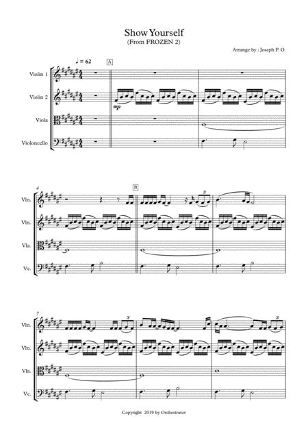 show yourself frozen piano sheet music pdf