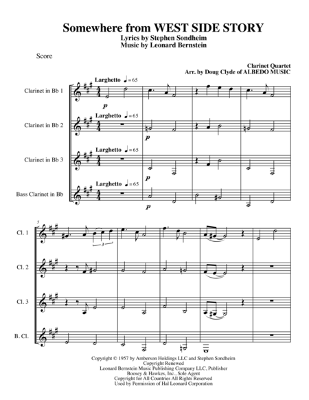West Side Story Full Score Pdf Download