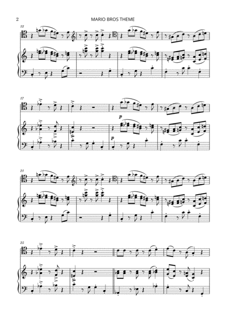 Beginner Mario Theme Song Violin Sheet Music piano sheet music app
