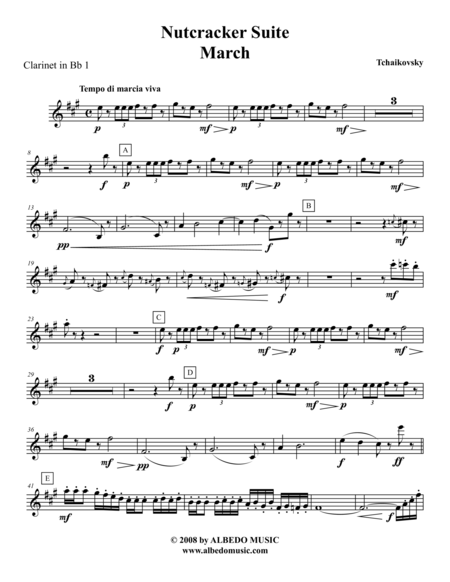 the nutcracker suite piano sheet music pdf