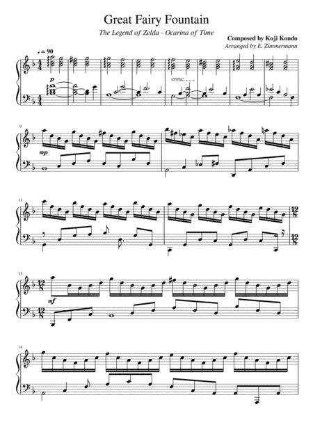 Free vibraphone sheet music