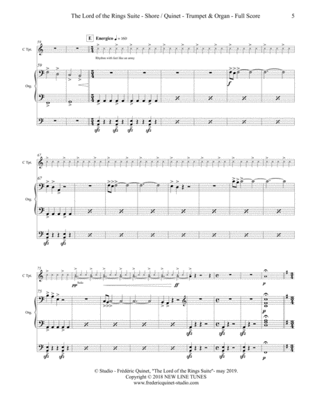 Lord of the rings score pdf