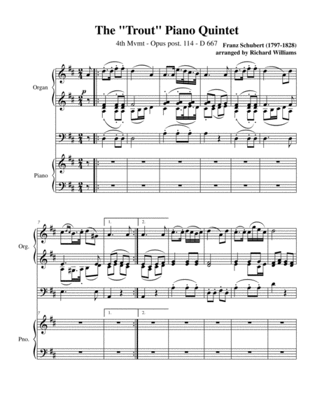 Trout quintet piano part