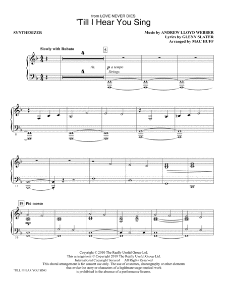 Love Never Dies Conductor Score Pdf Download