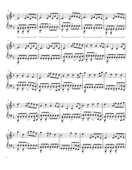 Victory Two Steps From Hell Piano Arrangement Intermediate Difficulty Music Sheet Download Topmusicsheet Com