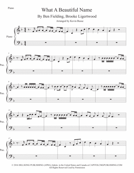What A Beautiful Name Piano Music Sheet Download Topmusicsheet Com,Small Breakfast Nook Tables