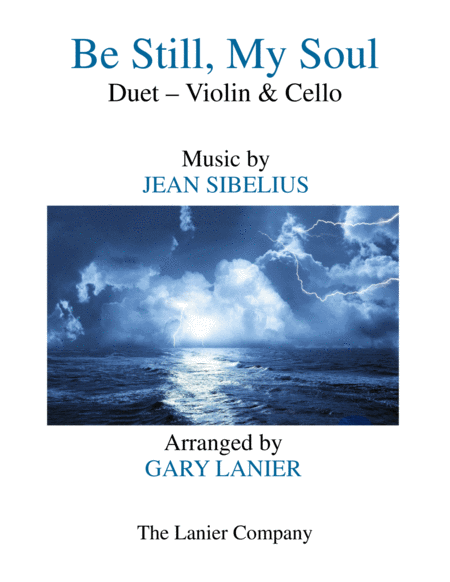 Be Still My Soul Duet Violin And Cello With Score Parts