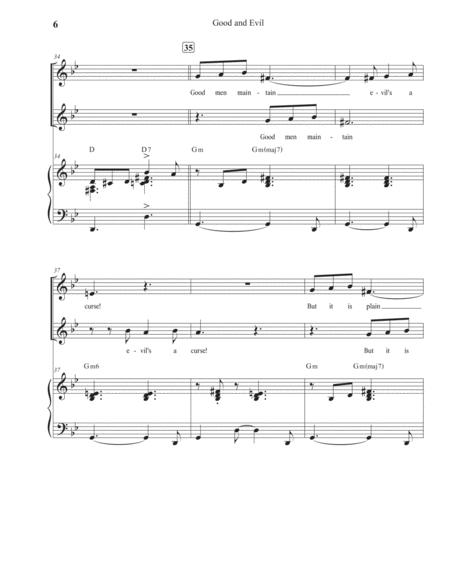 Good And Evil From Jekyll And Hyde Octavo Music Sheet Download 