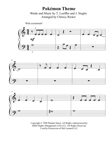 pokmon-theme-pre-reading-piano-with-note-names-music-sheet-download-topmusicsheet