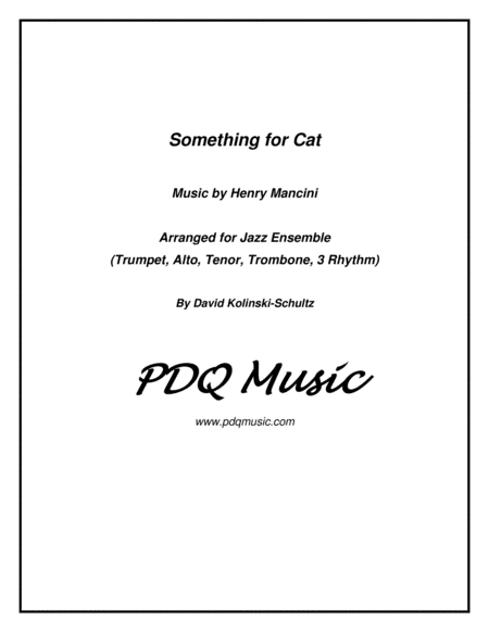 Something For Cat Jazz Ensemble